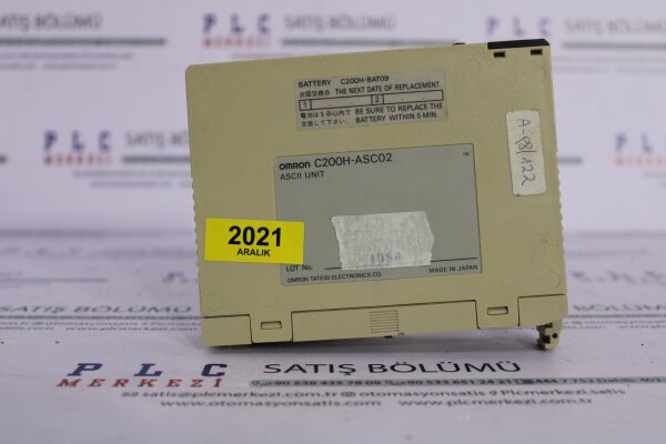 C200H-ASC02 OMRON ASCII/BASIC UNIT 2.EL