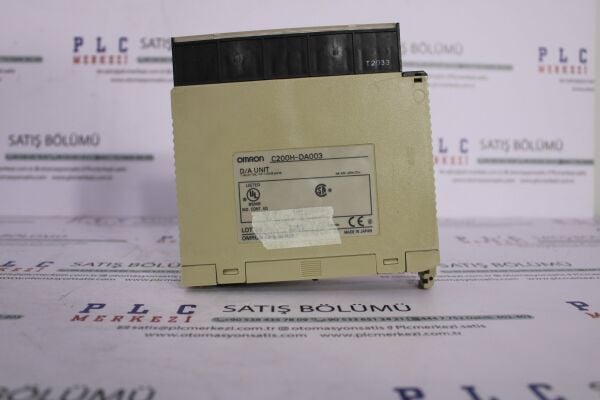 C200H-DA003 OMRON ANALOG OUTPUT UNIT, 8X 1-5V, 0-10V/-10-+10V 2.EL