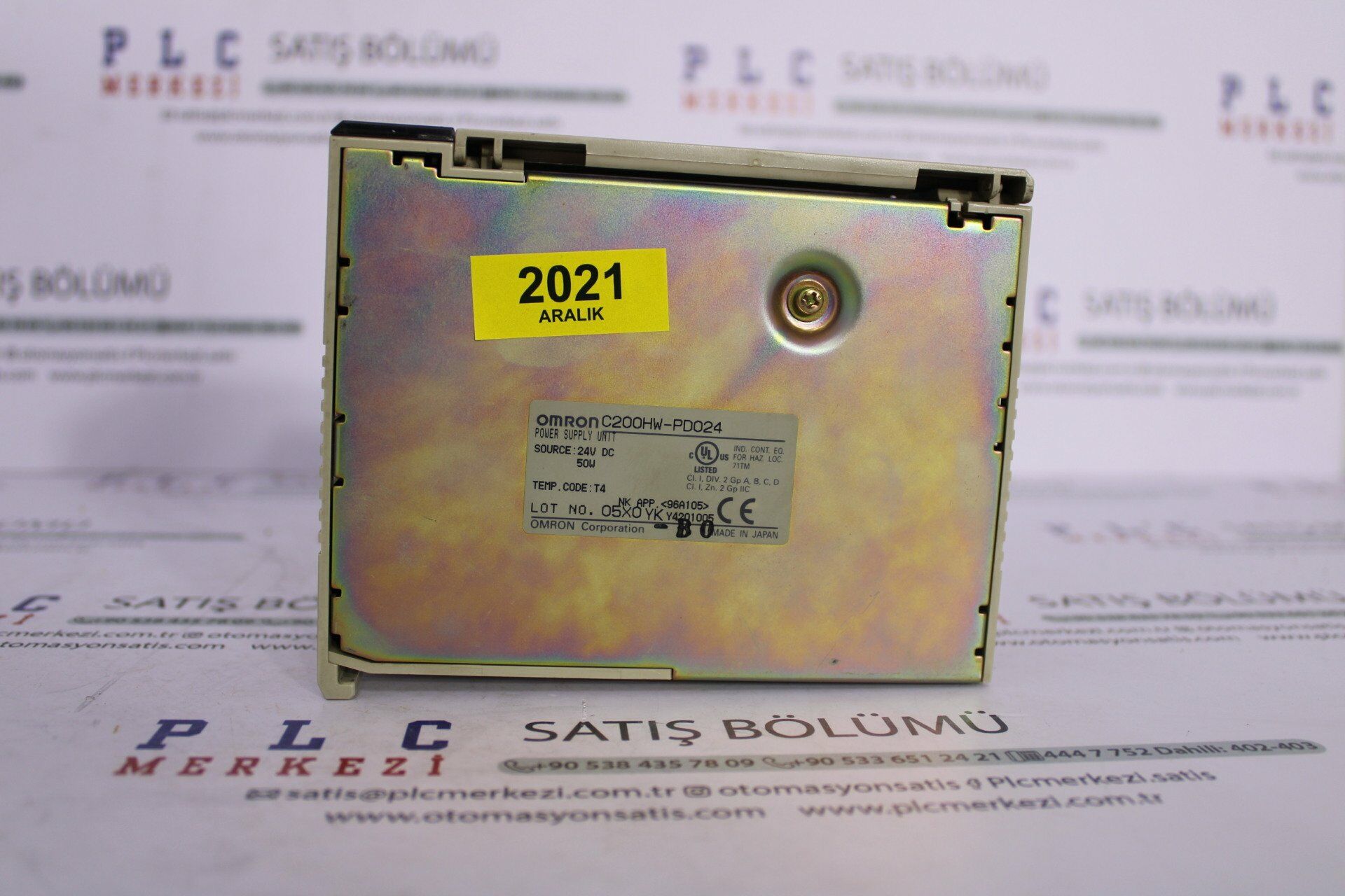 C200HW-PD024 OMRON POWER SUPPLY UNIT 24 VDC  2.EL