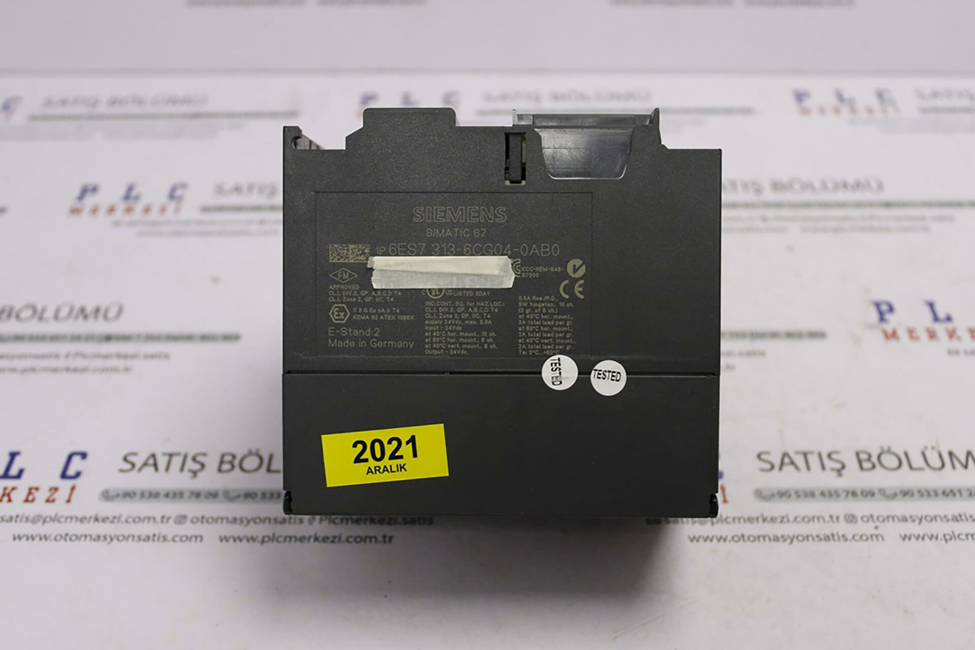 6ES7313-6CG04-0AB0, 6ES7 313-6CG04-0AB0   CPU 313C-2DP   YENİ KUTU AÇIK