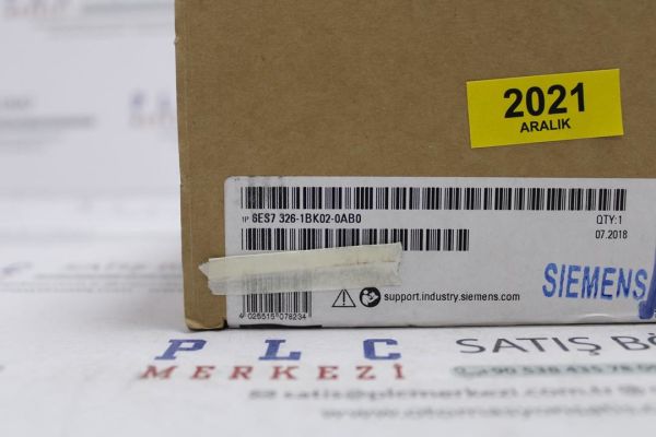 6ES7326-1BK02-0AB0 SM326, F-DI 24 X DC24V, FAILSAFE  ÜRT.GARANTİSİ