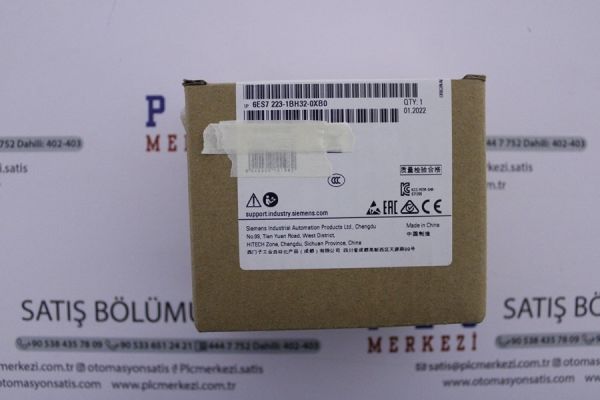 6ES7223-1BH32-0XB0, 6ES7 223-1BH32-0XB0  DIGITAL I/O SM 1223, 8 DI / 8 DO  ÜRT.GARANTİSİ