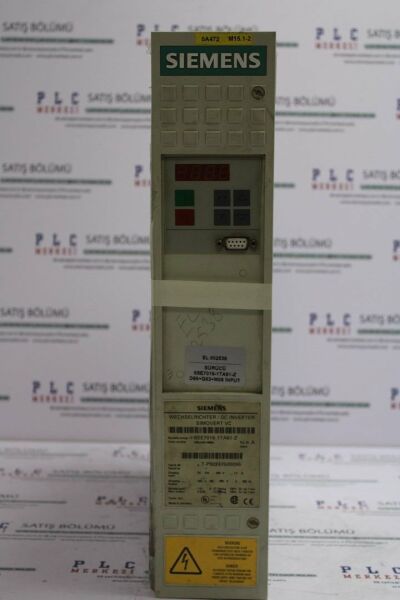6SE7016-1TA61-Z SIMOVERT MASTERDRIVES VECTOR CONTROL INVERTER COMPACT UNIT