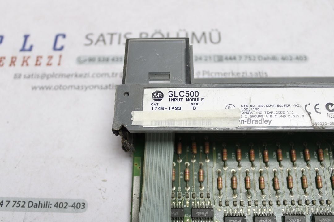 1746-IV32 ALLEN BRADLEY INPUT MODULE 32 POINT 24 VDC 2.EL