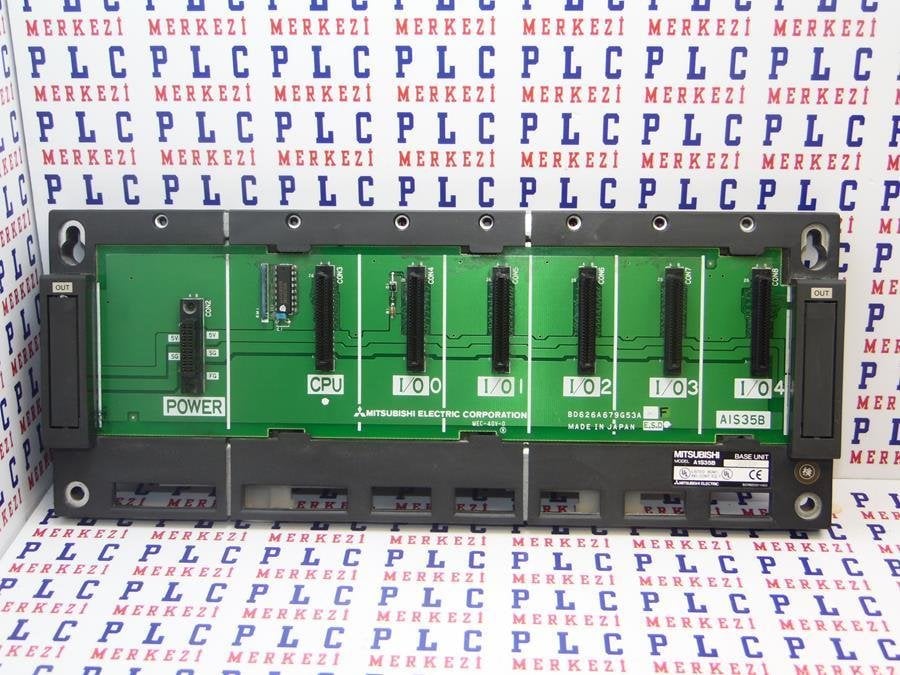 A1S35B  MITSUBISHI RACK MODULE 5 SLOT  2.EL