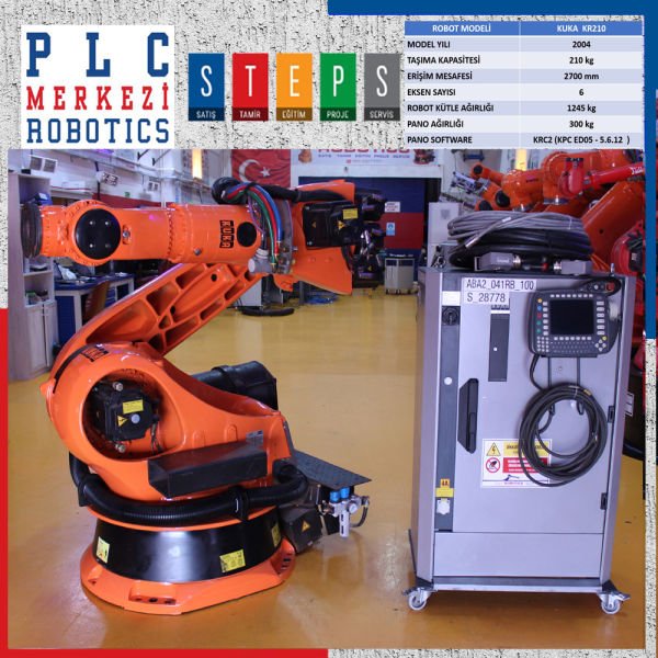 KUKA KR 210 2004 ROBOT