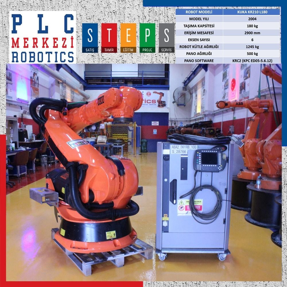 KUKA KR210 L180 2004 ROBOT