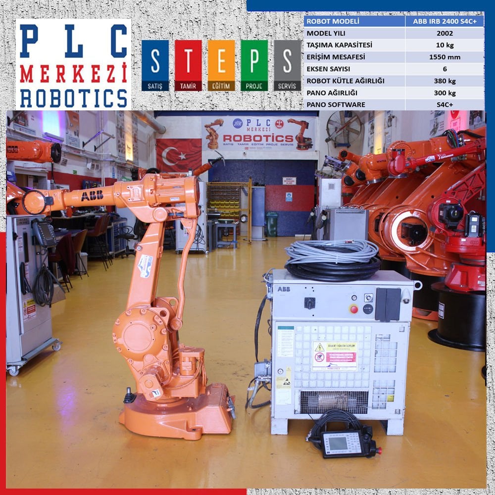 ABB IRB 2400 M2000 S4c+ 2002 ROBOT