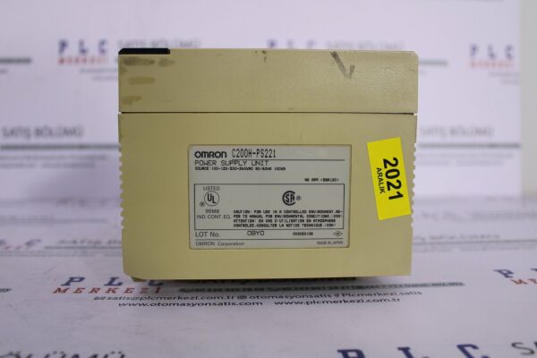 C200H-PS221 OMRON POWER SUPPLY 120/240VAC 16 POINT 24VDC 2.EL