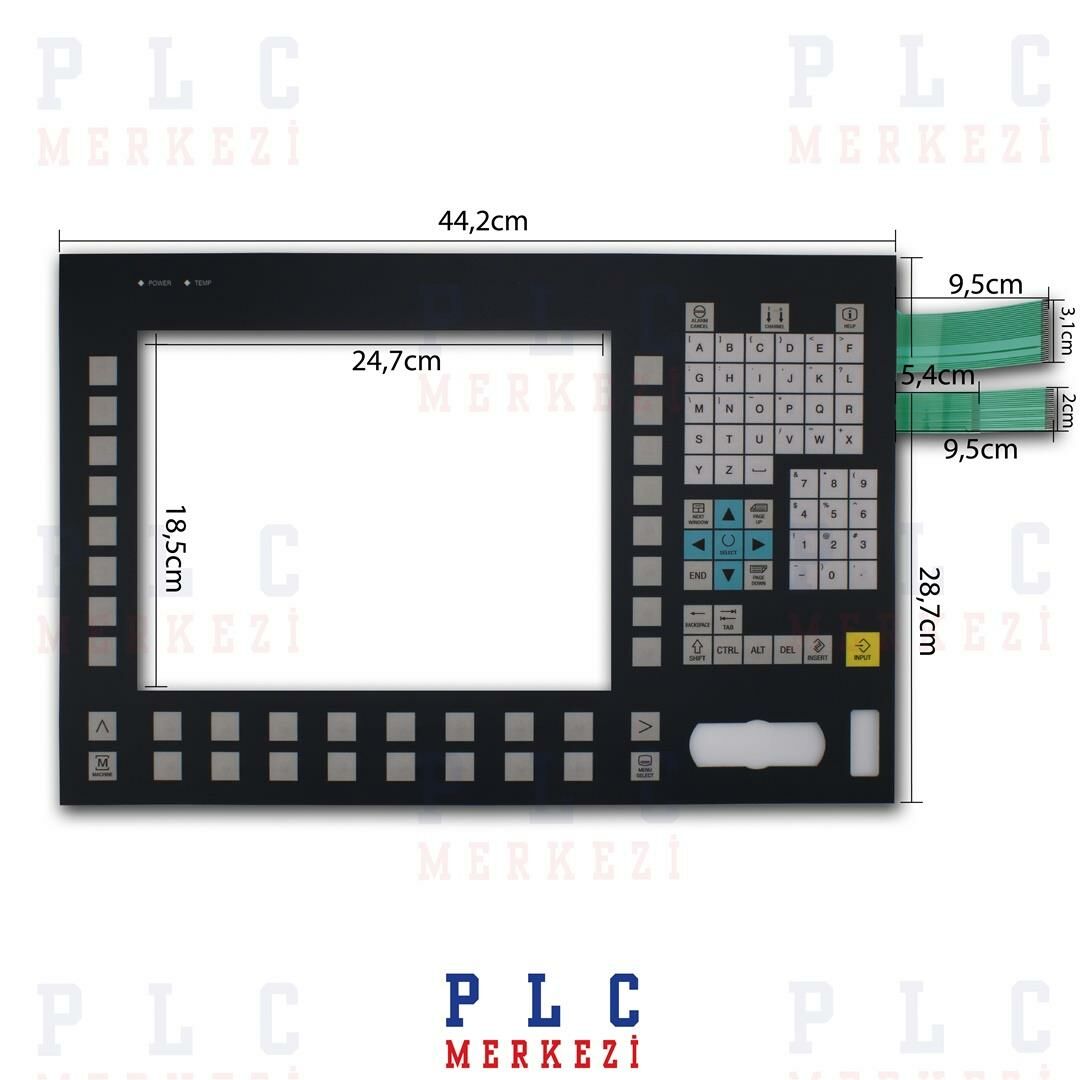 OP012-12.1'' SINUMERIK SIEMENS MEMBRAN 289 X 443 MM