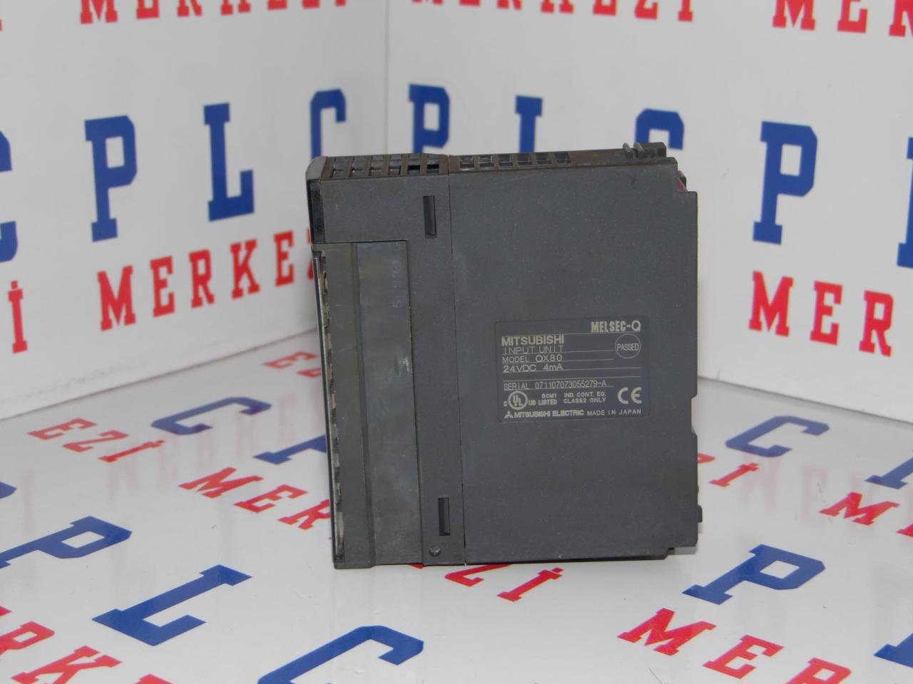 QX80 MITSUBISHI MELSEC  SERIES DIGITAL INPUT MODULE 16 POINT 24VDC 2.EL