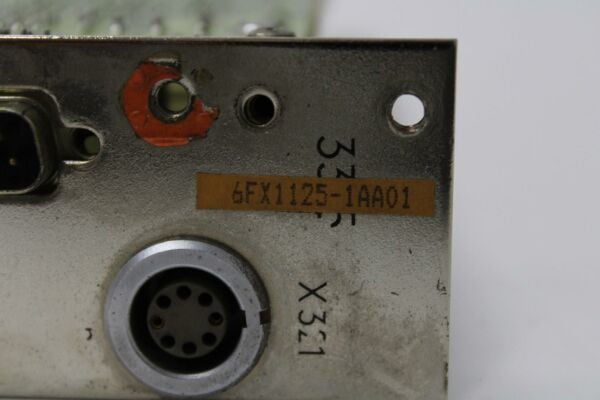 6FX1125-1AA01 SIEMENS SINUMERIK SERVO-INTERF.4AX ACT.VAL
