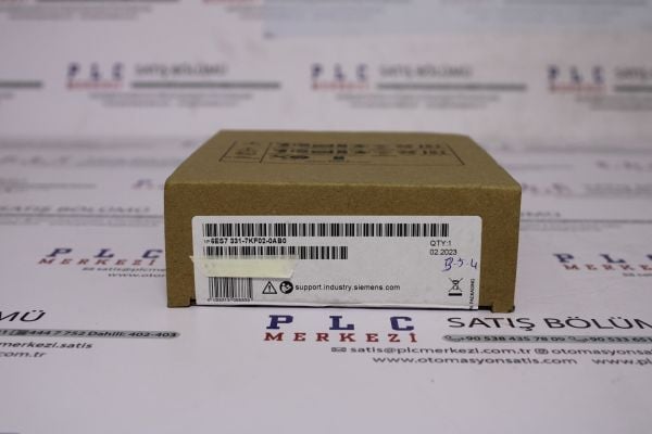 6ES7331-7KF02-0AB0, 6ES7 331-7KF02-0AB0 SIMATIC S7-300  SM331, 8AI, 9/12/14BIT  YENİ KUTU KAPALI