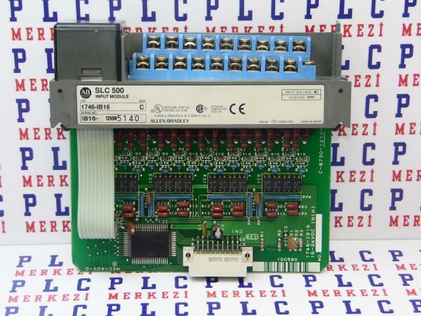 1746-IB16 ALLEN BRADLEY SLC 500 DIGITAL I/O MODULE 16 INPUTS 24V DC