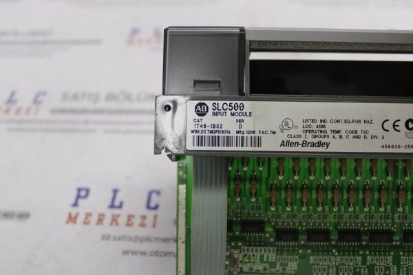 1746-IB32 ALLEN BRADLEY SLC 500 DIGITAL I/O MODULE 32 DI