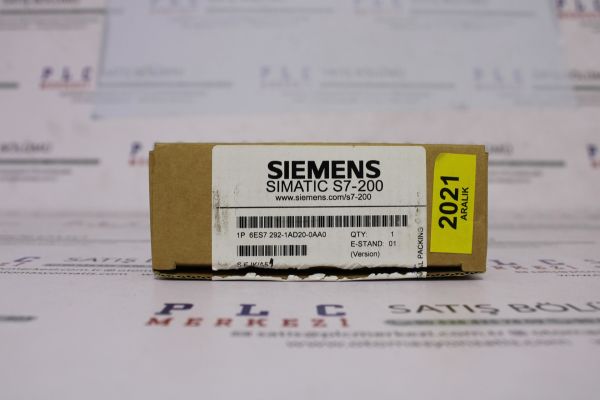 6ES7292-1AD20-0AA0 S7-200, TERMINAL BLOCK EM221 VE EM222 ICIN