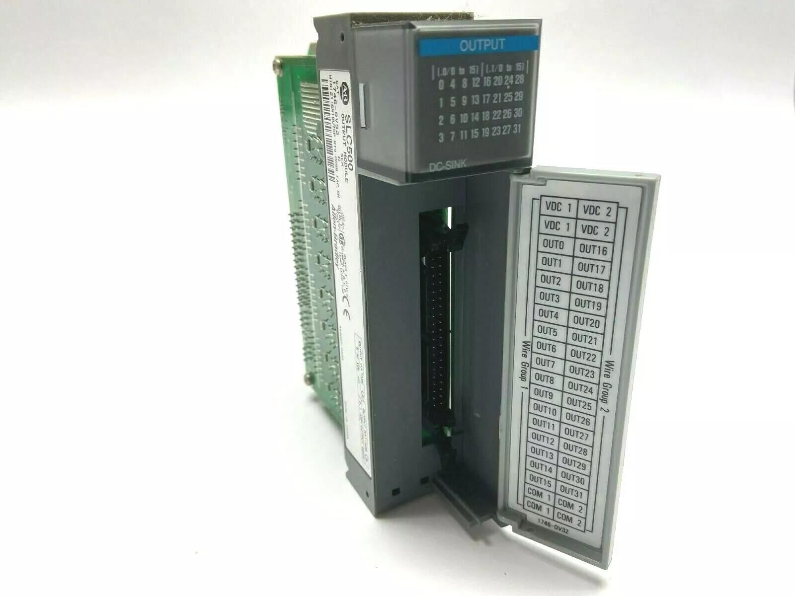 1746-OV32 ALLEN BRADLEY DIGITAL OUTPUT MODULE 32DO 2.EL