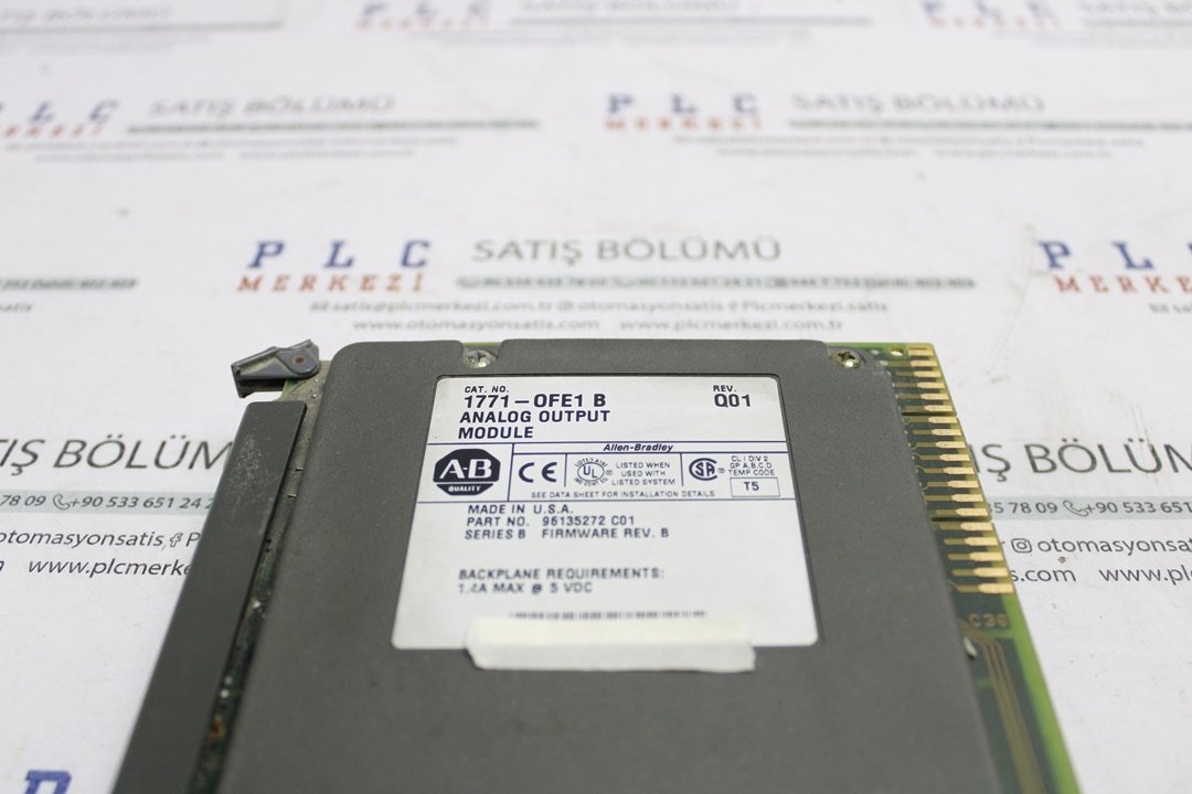 1771-OFE1 ALLEN BRADLEY ANALOG OUTPUT MODULE 2.EL