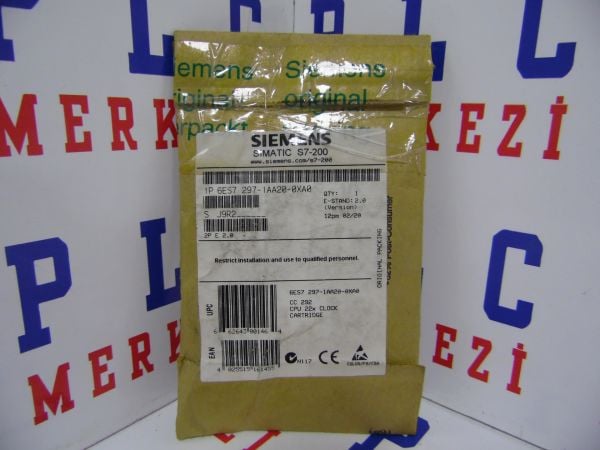 6ES7297-1AA20-0XA0 CARTRIDGE S7-221/22 CLOCK W.BAT