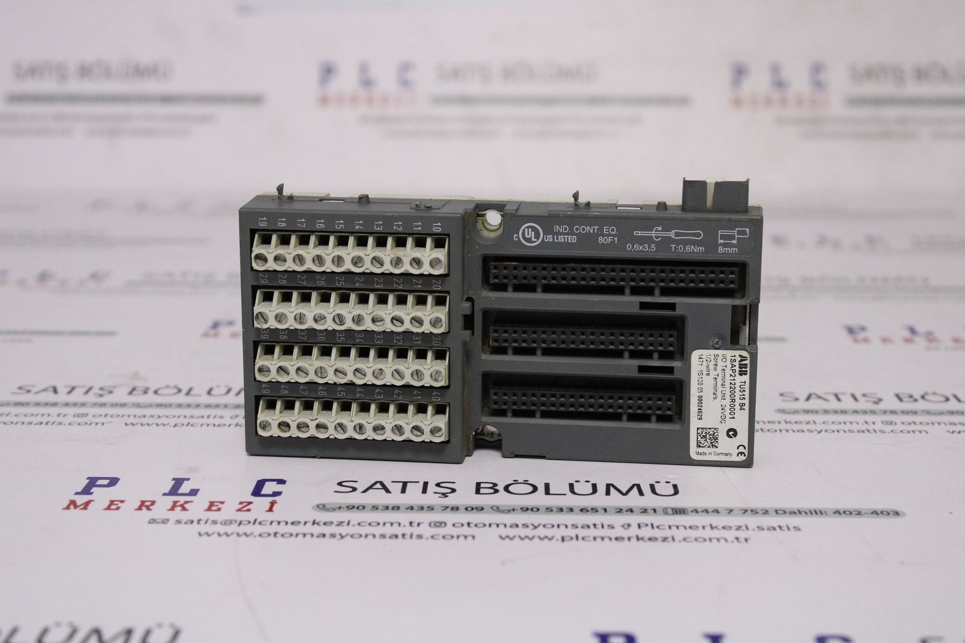 1SAP212200R0001 TU515 S500 I/O TERMINAL UNIT