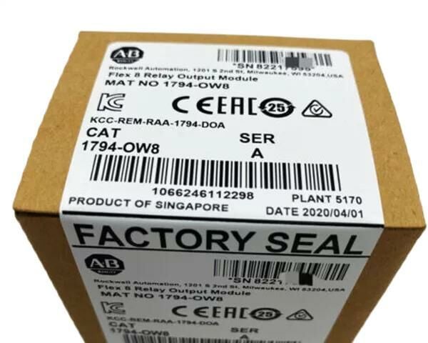 1794OW8-03 RELAY OUTPUT MODULE ALLEN-BRADLEY