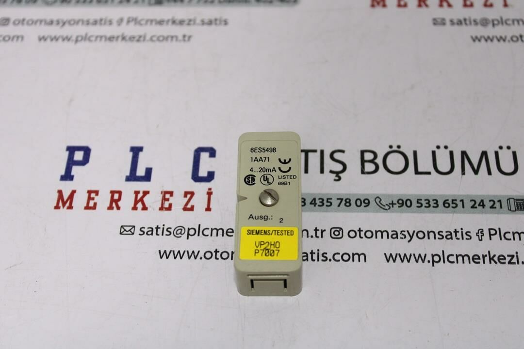 6ES5498-1AA71, 6ES5 498-1AA71 M.R. MODULE, 4..20MA, 4DR