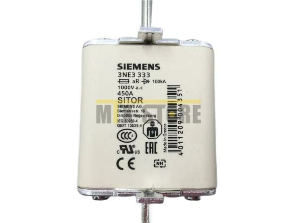 3NE3333 450A SITOR fuse link YENİ KUTU AÇIK