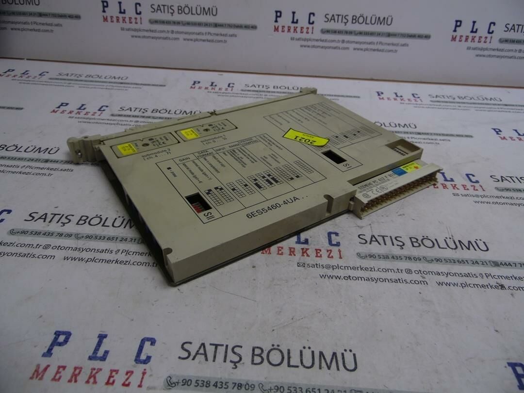 6ES5460-4UA13, 6ES5 460-4UA13  ANALOG INPUT, 8AI, FLOAT. SIEMENS