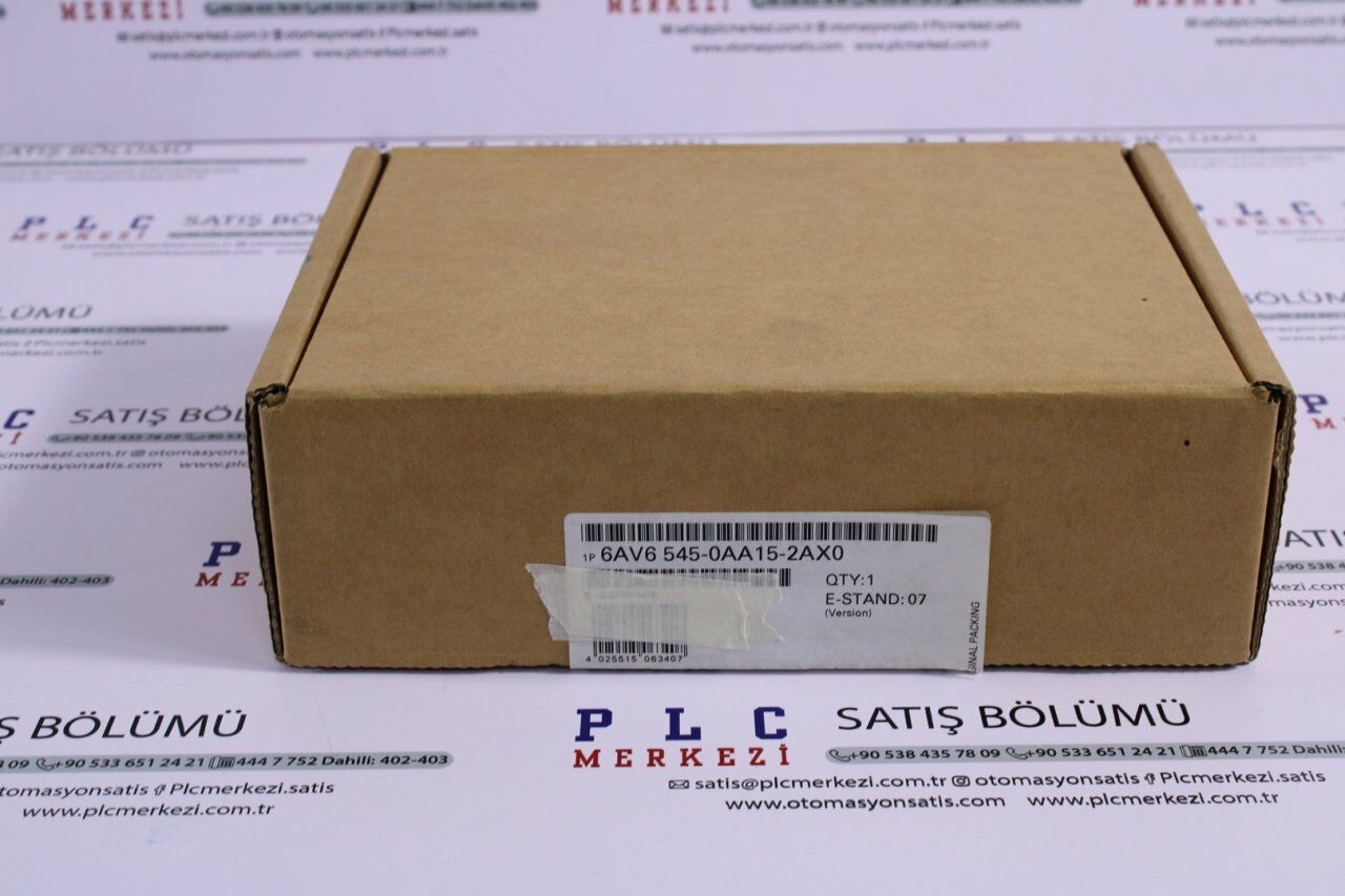 6AV6545-0AA15-2AX0, 6AV6 545-0AA15-2AX0 TOUCH PANEL TP070 5,7 YENİ KUTU KAPALI