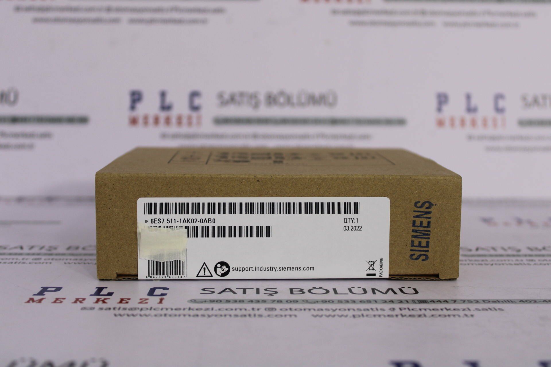 6ES7511-1AK02-0AB0  SIMATIC S7-1500, CPU 1511-1 PN ÜRT.GARANTİSİ