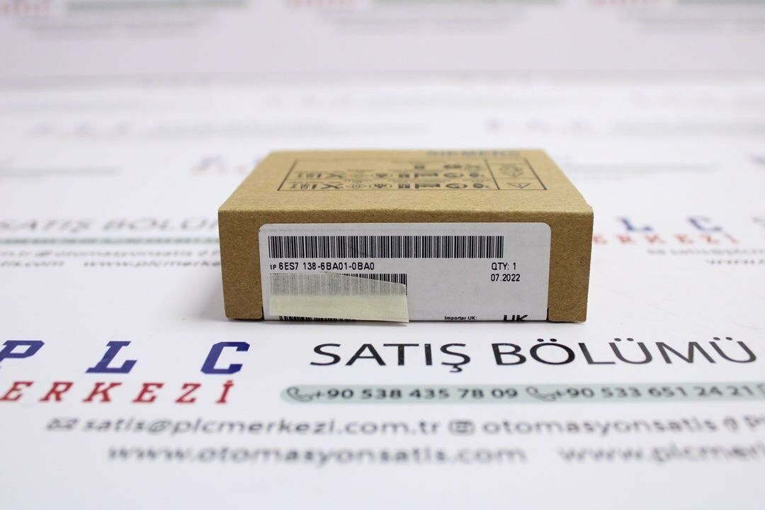 6ES7138-6BA01-0BA0, 6ES7 138-6BA01-0BA0 SIMATIC ET 200SP, TM POSINPUT 1 COUNTER AND POSİTİON DECODER MODULE for RS-422 ÜRT. GARANTİLİ